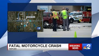 At least one dead after crash involving motorcycle in Naples
