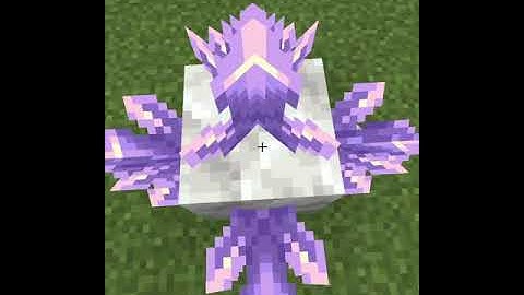 How to place floating Amethyst cluster in Minecraft bedrock edition