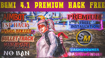 BGMI HACK 4.1 | BGMI 4.1 MOD APK | BGMI ESP HACK | BGMI NEW HACK TODAY | HOW TO HACK BGMI HACK