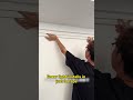 With it a 2.6m ceiling instantly feels like 3m high #interior #construction #plaster  #home