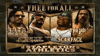Def Jam Fight For NY | SKULL vs CRUZ vs SCARFACE vs TREJO | HARD! (PS3 1080p)