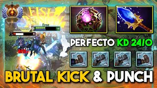UNKILLABLE MID Tusk 24Kills With Aghs Scepter   Octarine Core Build Non-stop Walrus Kick & Punch