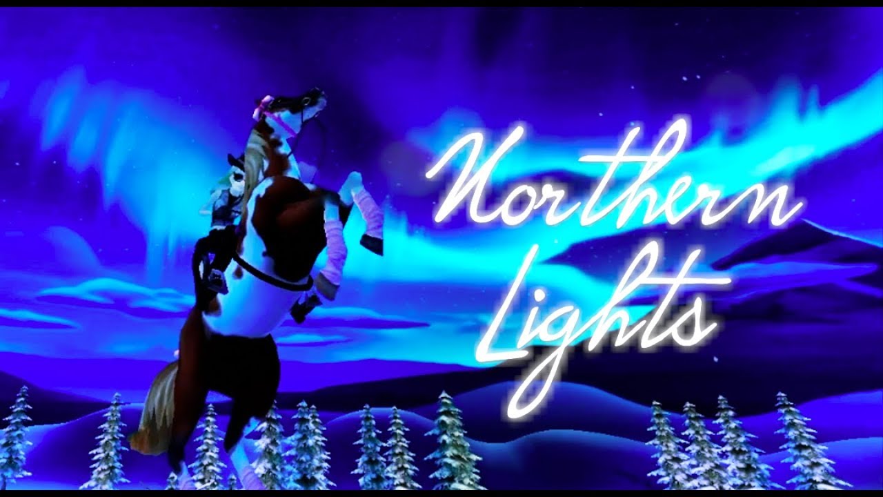Thousand Spotlights Song Northern Lights | 1,000 sub special! | Star Stable Music Video - YouTube