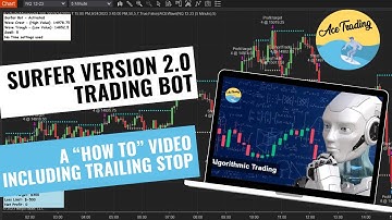 The Surfer Version 2.0 Bot - Automated Trading Futures NQ 6A CL ES - ACE Trading - Trailing Stop