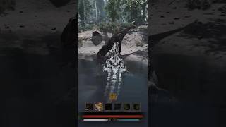 Rogue tries to get some food #darthnobody #pathoftitans #gameplay #gaming #deinosuchus#mods #console