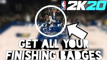 *NEW* NBA 2K20 FASTEST FINISHING BADGE METHOD | GET ALL YOUR BADGES IN A FLASH