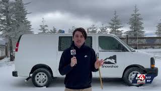 EXCLUSIVE: The StormWatch 4 Weather Team Reports From Snowy Snowshoe, WV