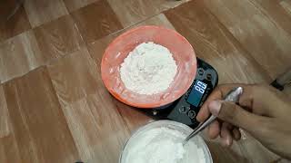 225 gram tepung berapa sendok makan