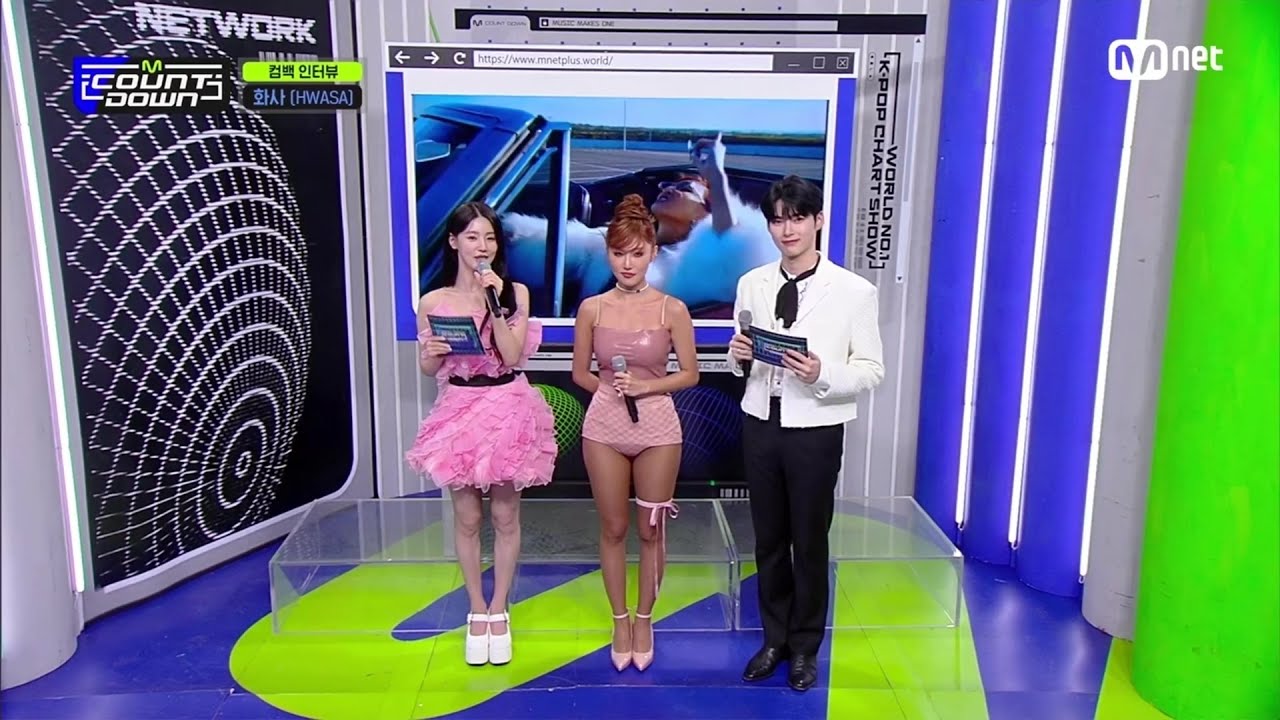 '컴백 인터뷰' with 화사 (HWASA) #엠카운트다운 EP.813 | Mnet 230907 방송