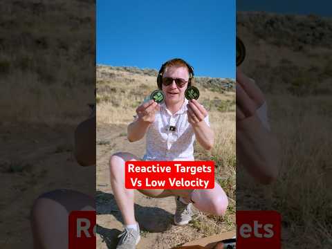 Reactive Targets Vs Low Velocity Rounds? (Firebird 65 Targets) *Discount Code* #gun #pewpew #guns