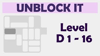 Unblock it (Puzzle Game - Levels D 1 to 16) screenshot 5