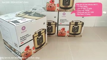 Mở hộp Máy Làm Tỏi Đen Mishio MK10 - Nhiều Chức Năng