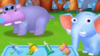 Play Kids Animal Doctor - Learn How To Treat Jungle Animals - Kids Doctor Gameplay screenshot 1