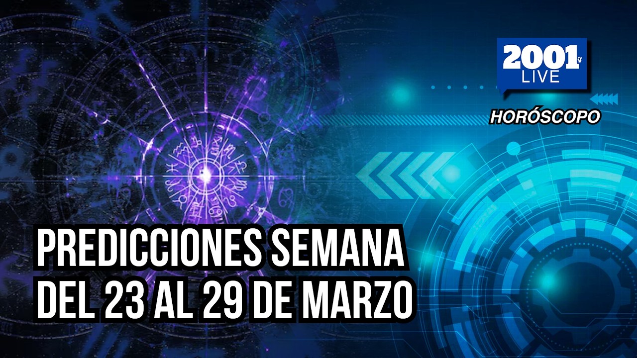 Predicciones de Arturo Acosta: Horóscopo semana del 23 al 29 de de marzo