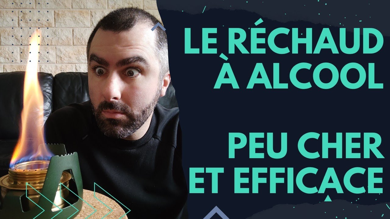 Le réchaud à alcool : la solution fiable, peu chère et efficace. - YouTube