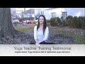 Angela Kalist, Testimonial, Yoga Alliance Certified Yoga Instructor