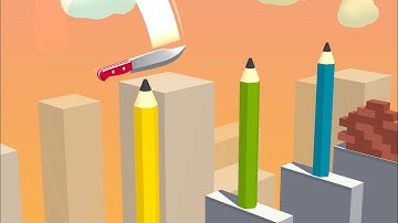 SLICE IT ALL! 🙈✨All Levels Gameplay Walkthrough Android, iOS v.45