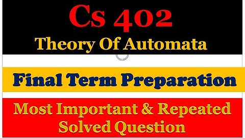 Cs402 Final Term Preparation | Cs402 Final term preparation Short Notes | cs402 Final term 2022 | Vu