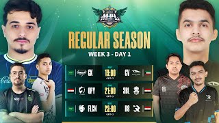 2024 MPL MENA Season 5 Regular Season Week 3 Day 1