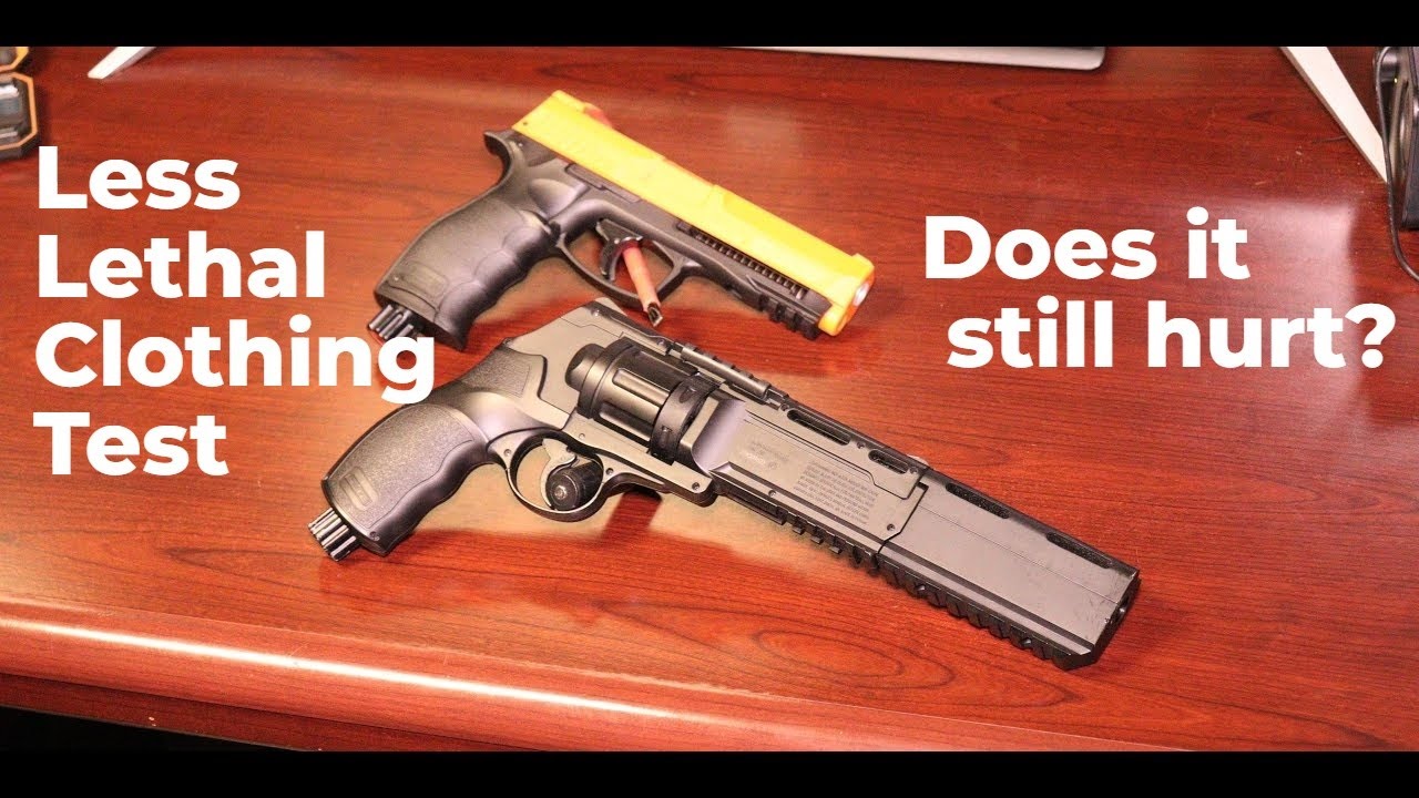 Less Lethal Clothing Test - HDP50 and HDR50 - How much does it hurt ...