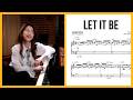 Let It Be (The Beatles) – Emotional Piano Cover + Improvisation 🎹 [Sheet Music]