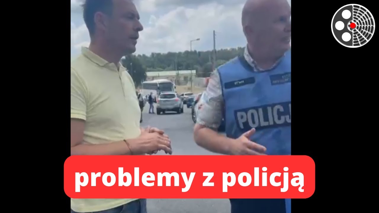 Piotr Borys: Problemy z policją podczas dojazdu na wiec Donalda Tuska
