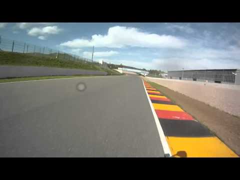 Hafeneger-Renntrainings Streckenvorstellung Sachsenring