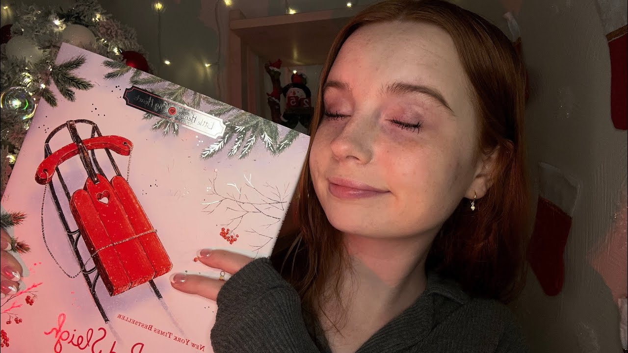 ASMR Whispered Story Telling | Reading Little Red Sleigh 🛷