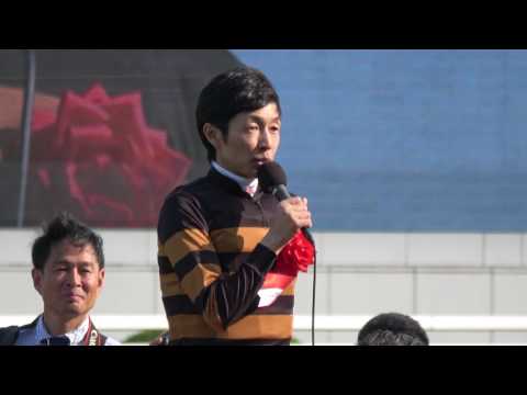 [4K, High-Quality Sound, Filmed on Location] Interview with Jockey Yutaka Take at the 155th Emper...