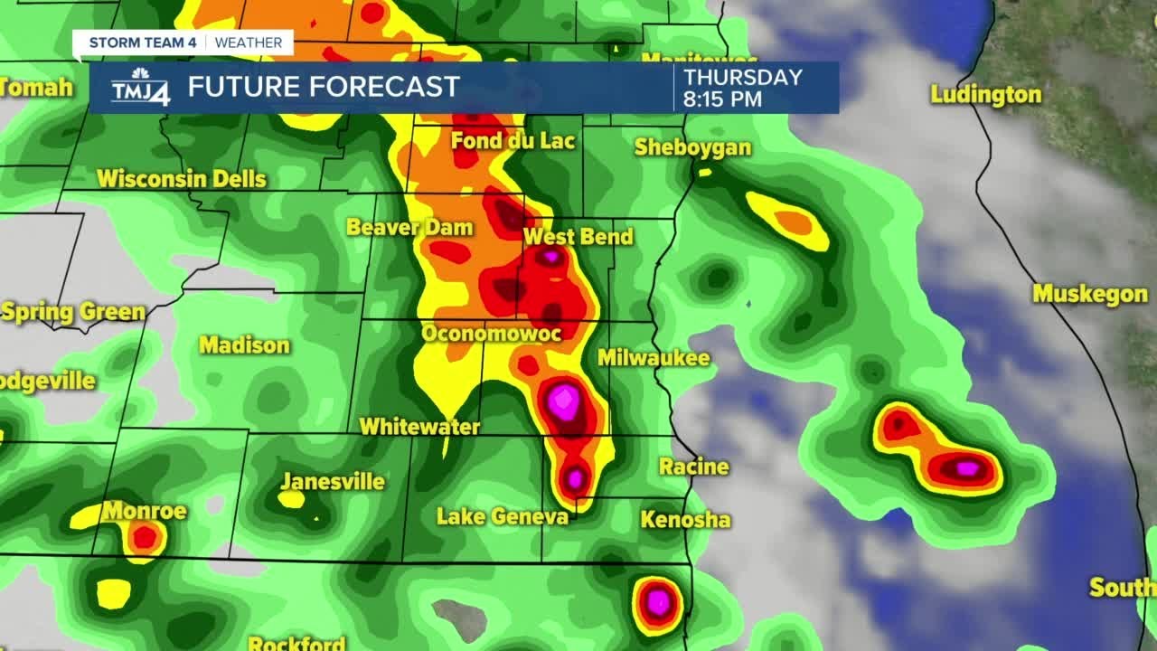 Strong storms possible Thursday night - YouTube