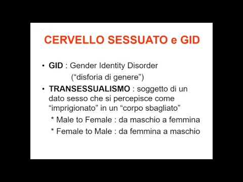 M. Gandolfini, Sessualità e cervello
