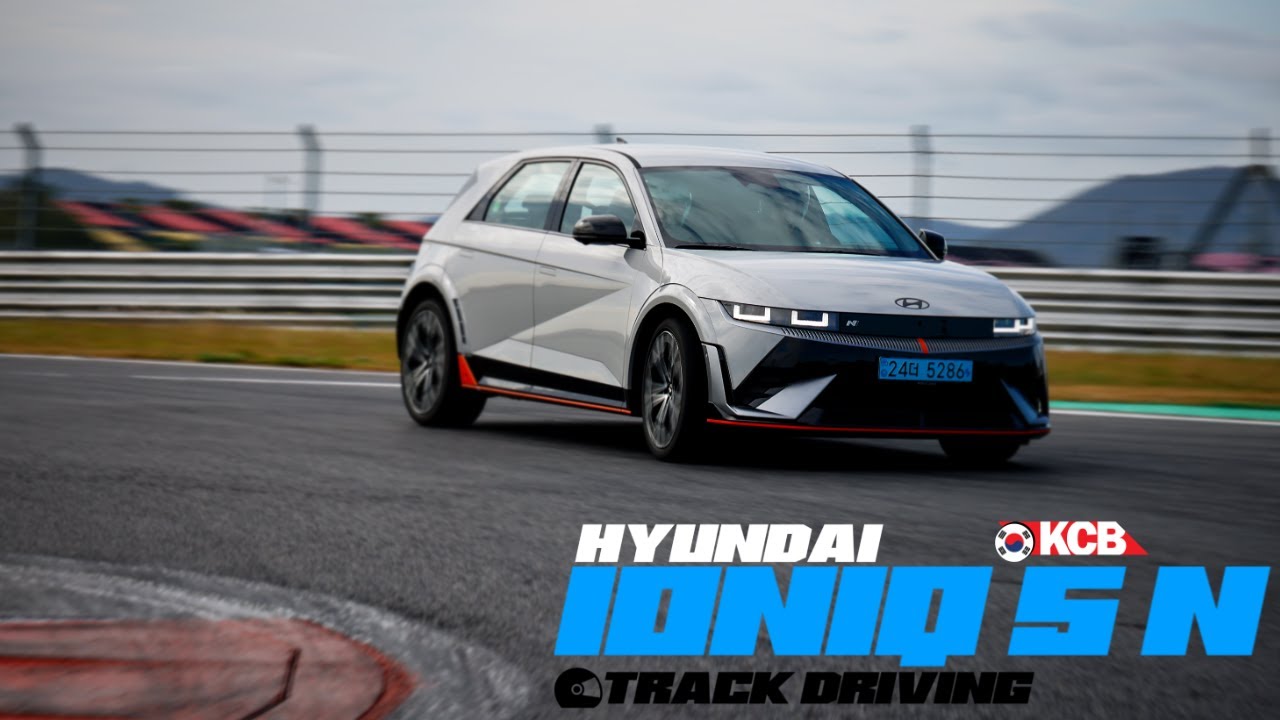Hyundai IONIQ 5 N Track Driving - YouTube
