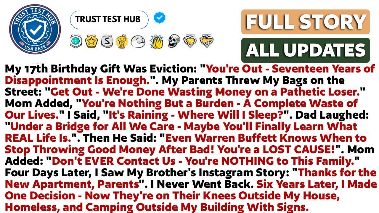 My 17th Birthday Gift Was Eviction: 