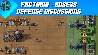Factorio  S08E38  Defense Discussions
