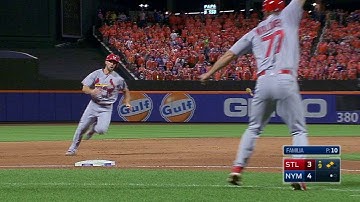 STL@NYM: Molina ties the game with a big RBI double