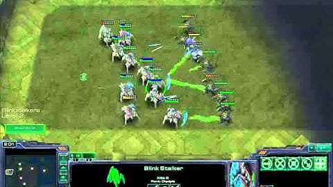 PZSniXSniPe Protoss Demonstration #1: Blink Stalker Micro