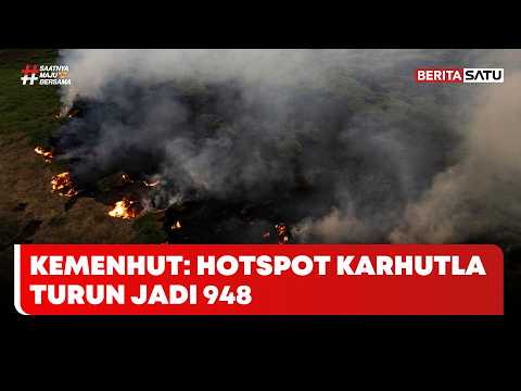 Kemenhut: Hotspot Karhutla Turun Jadi 948