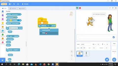 Scratch 3.0 Tutorial | Sensing | Operators | Variables | Part - 1