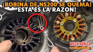 NS200 FI Quema Muchas Bobinas De Carga!  Aquí El Problema Que tenía  Solución!