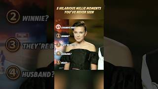5 Hilarious Millie Bobby Brown Moments You’ve Never Seen#youtube #trending #celebrity #funny
