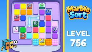 Marble Sort Level 756 Walkthrough Solution
