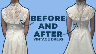 Vintage Wedding Dress Alterations