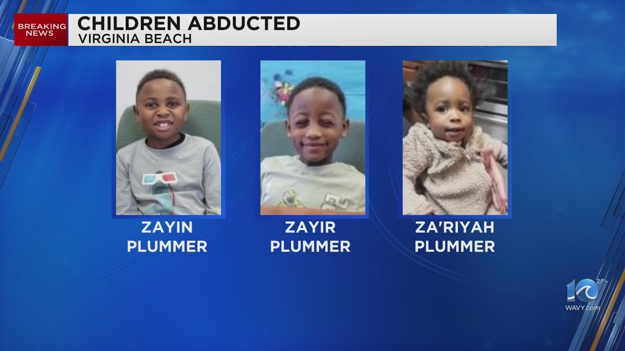 Police: 2 stabbed, 3 children abducted in Virginia Beach, Amber Alert ...