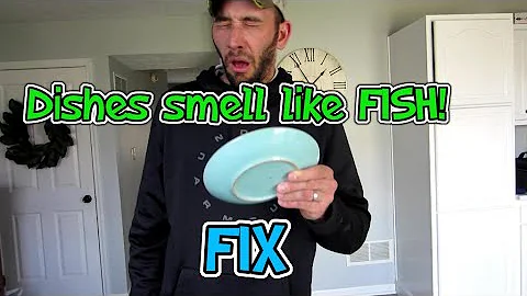 WHY DO MY DISHES SMELL LIKE FISH!? (QUICK & EASY FIX) NO MORE DISHWASHER SMELL!