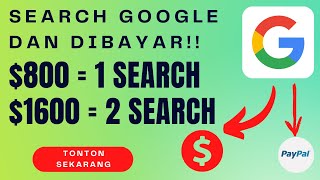 😎💲Buat duit dengan Google Search (Buat Duit Online 2022)