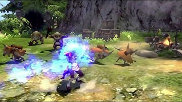 Dragon Nest Cleric Class Gameplay Preview - HD Video