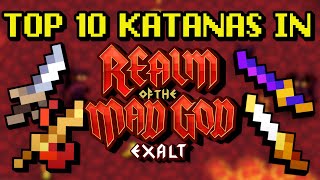 TOP 10 KATANAS IN RotMG