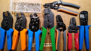 Crimping tool test that I screwed up. (Read description.)