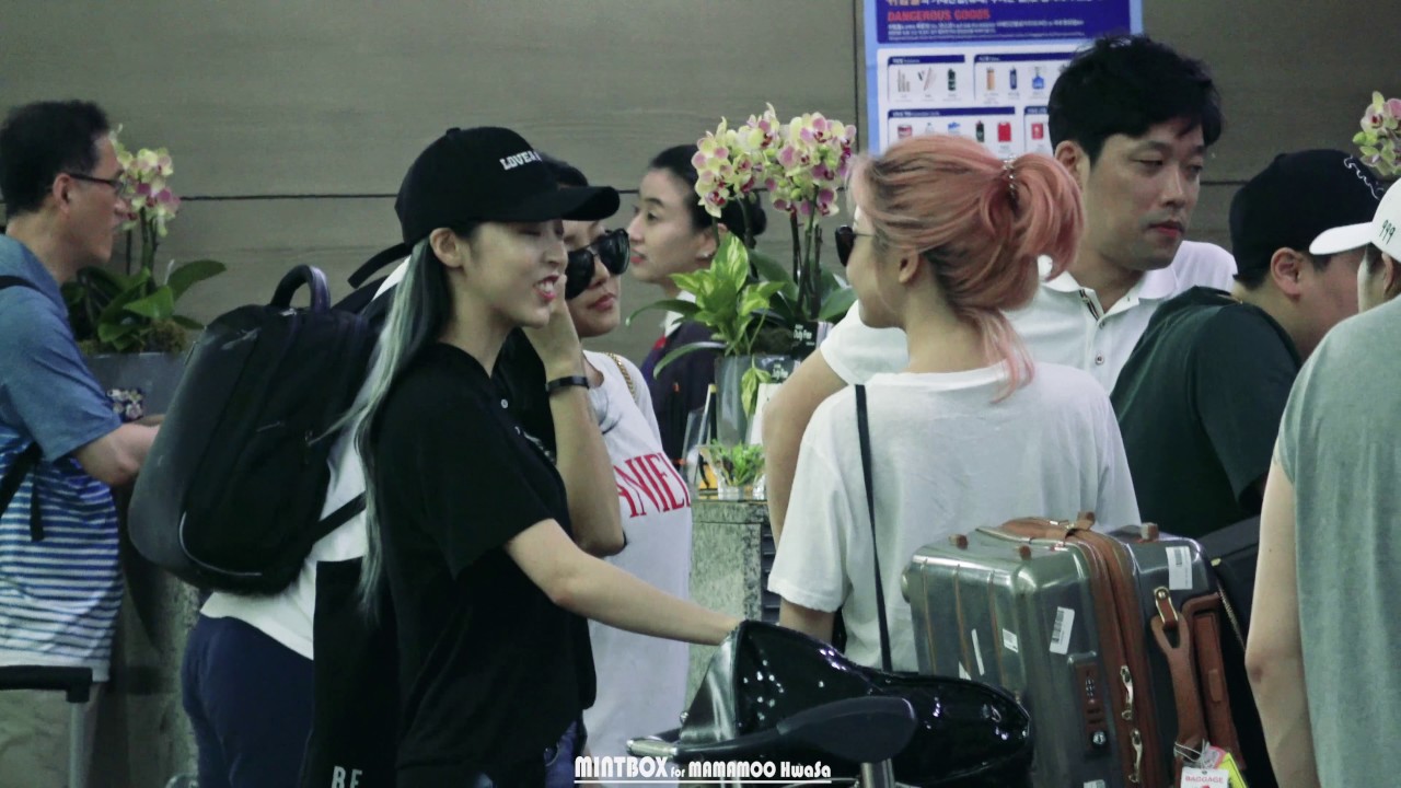 [4K] 170805 마마무MAMAMOO 인천공항 출국 직캠