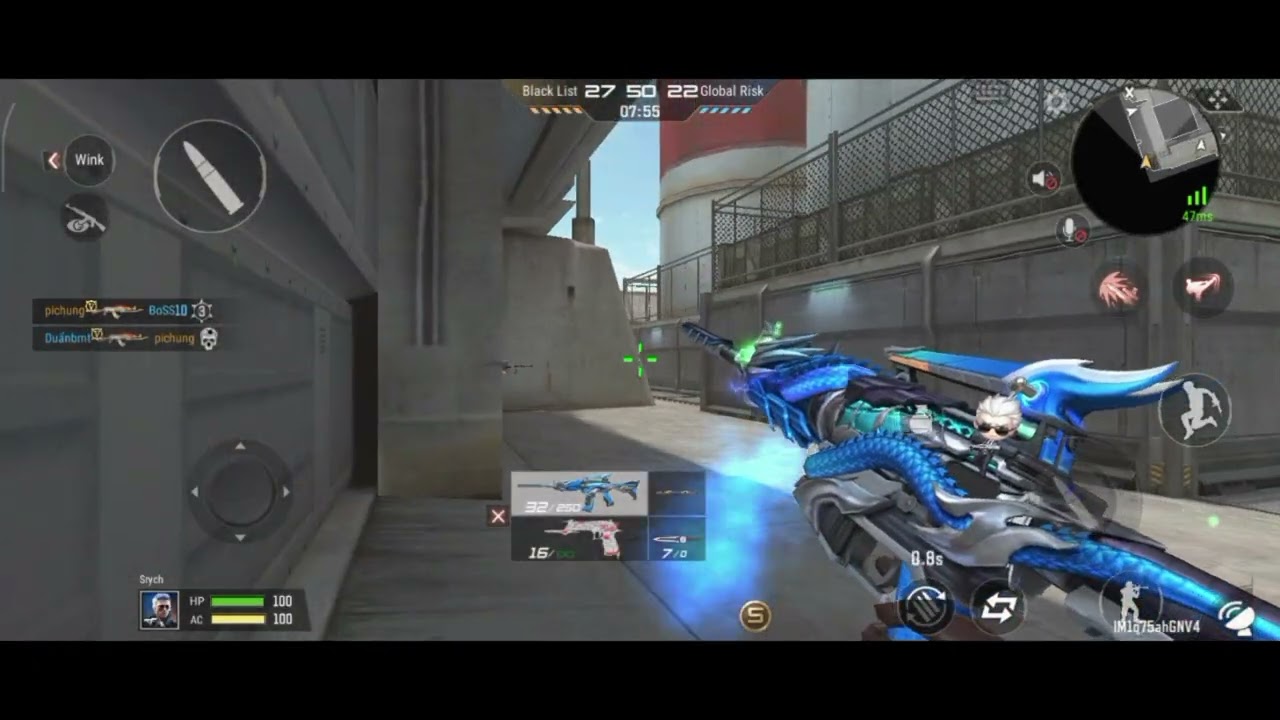Crossfire Legend M4A1Azure Dragon Team Death Match